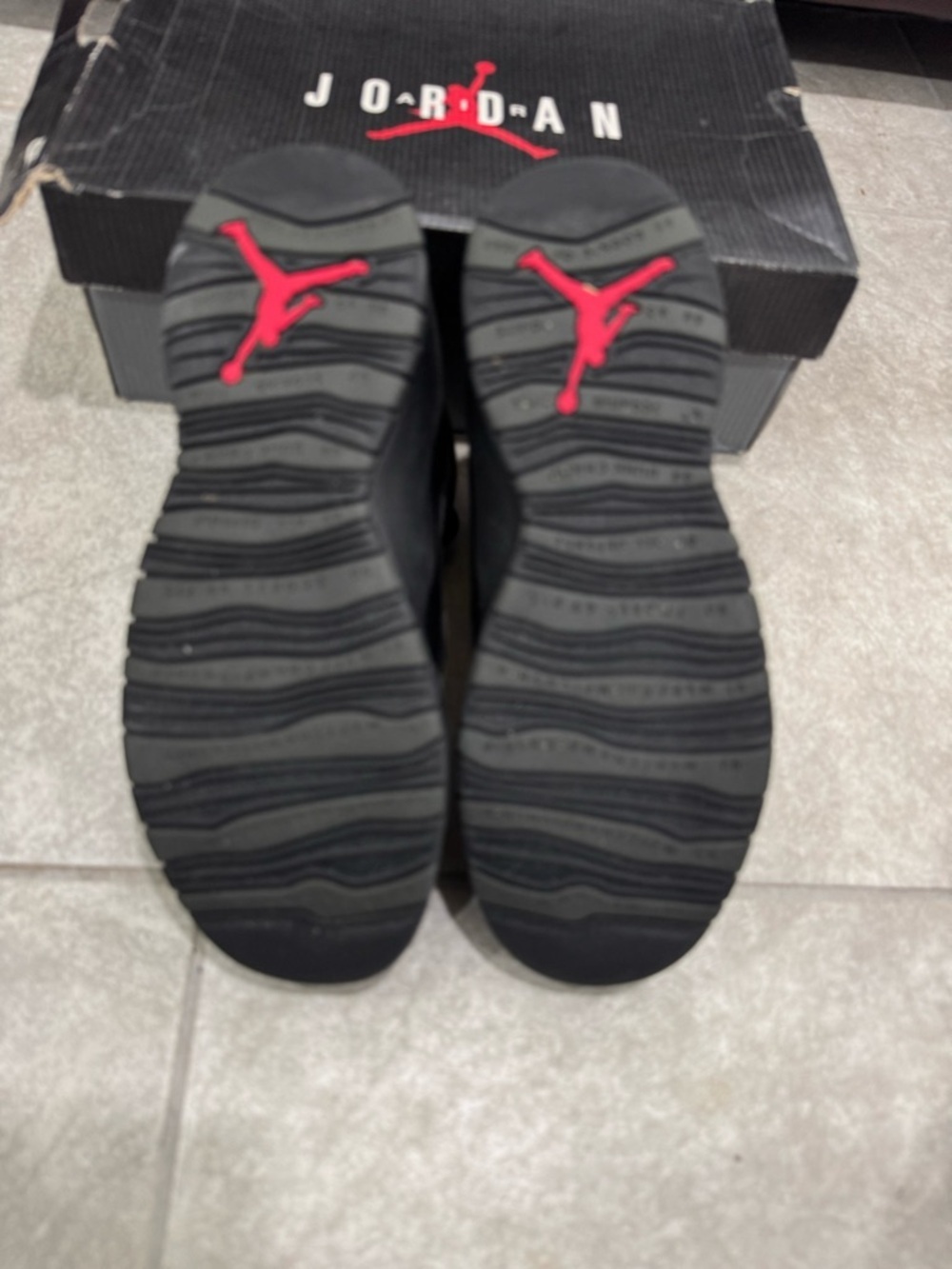 Size 6.5/8 Women's - Air Jordan 10 Retro 2018 Shadow - Picture 5 of 7